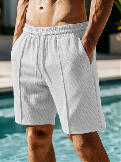 Valcero Herren Textured Shorts – Zeitlose Eleganz
